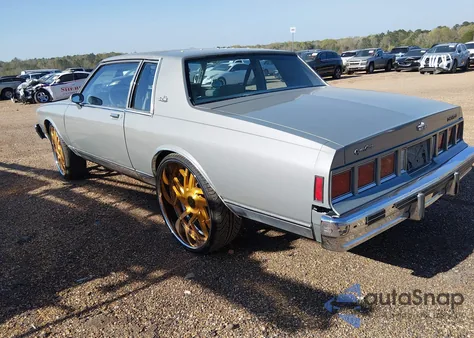 1984 Chevrolet Caprice Classic из США, поврежденный, VIN 1G1AN47H1EH154405